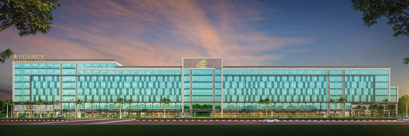 Regency Business Park commercial and retail development, Kolshet, Thane West